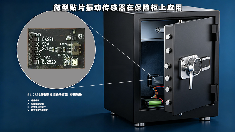 微型贴片振动传感器提升保险柜防盗预警实用规划